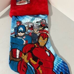 Marvel Superheroes Red and Blue Stocking